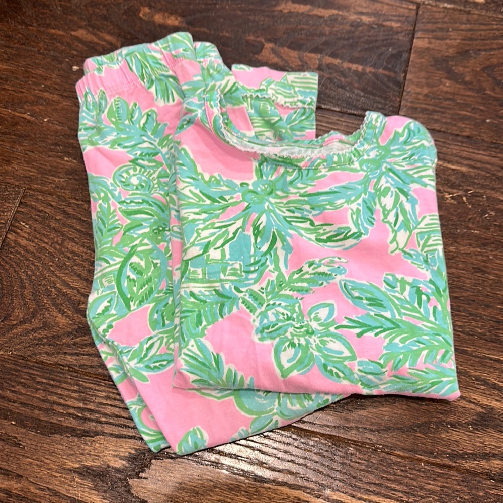 Lily Pulitzer kids size 6 pajamas